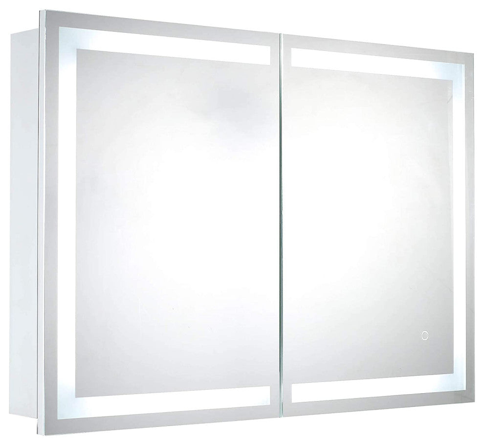 Dyconn Faucet Edison Tri-color LED Bluetooth Dual Door Cabinet Mirror