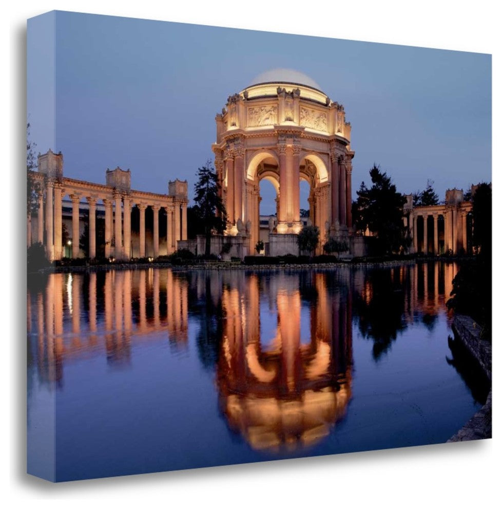 "Palace Of Fine Arts - 102" By Alan Blaustein, Giclee on Gallery Wrap Canvas
