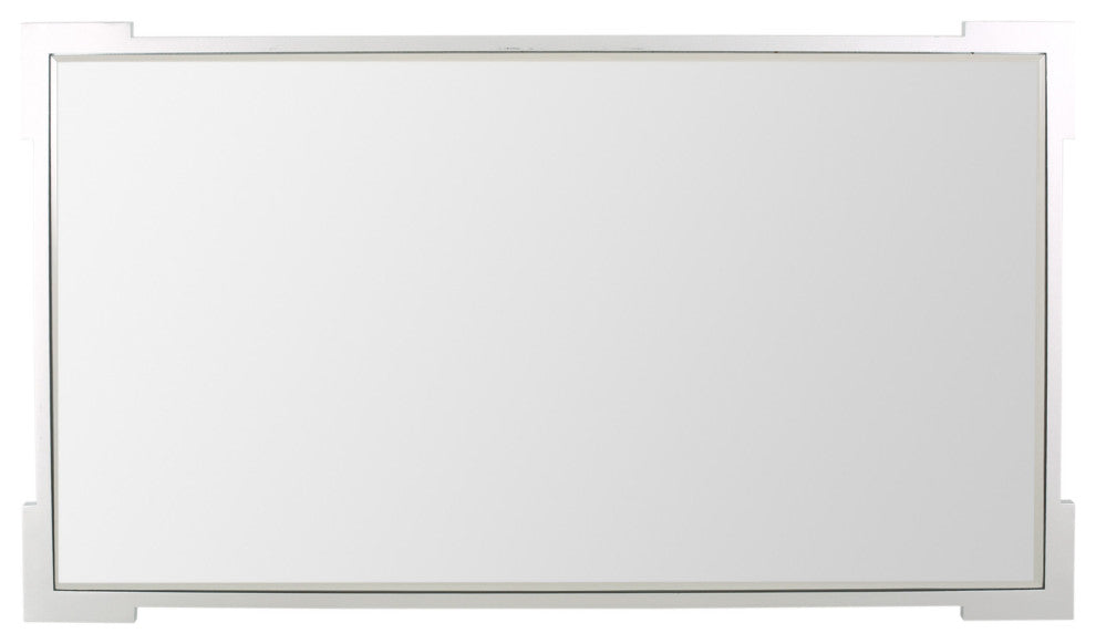 GDF Studio Sola Mirror Finished Faux Wood Coffee Table