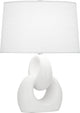 Robert Abbey RA-MLY81 1-Light Table Lamp, Fusion