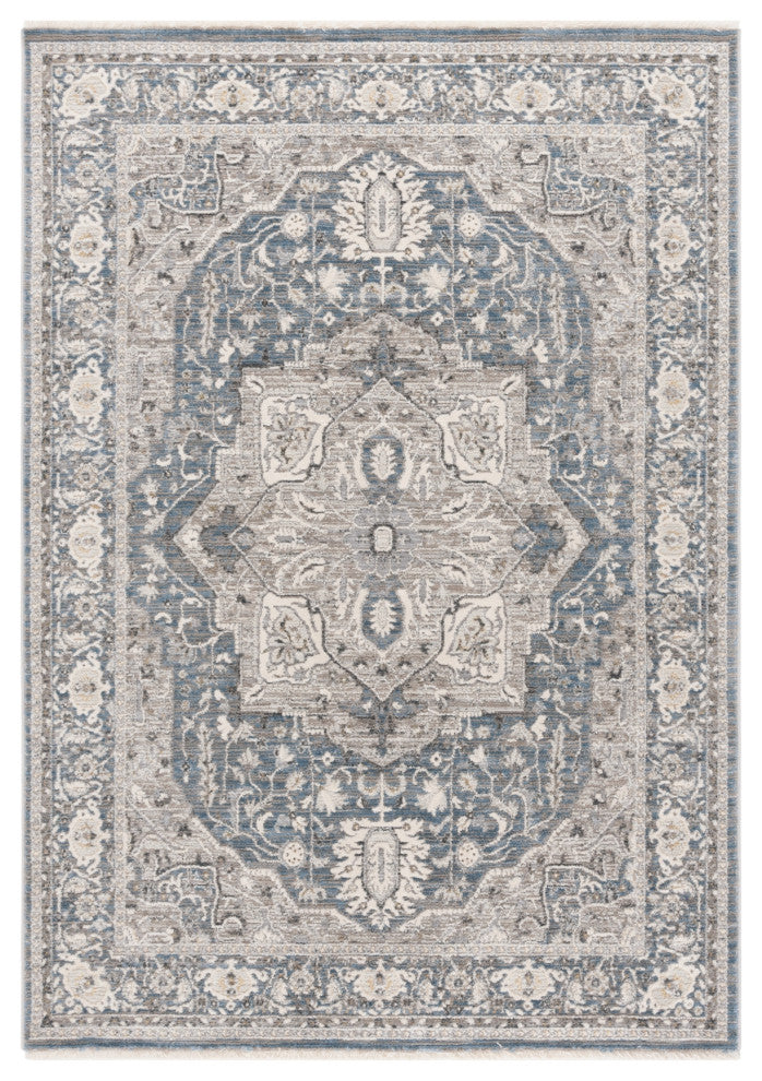Lauren Ralph Lauren Collection Clover LRL1270 Rug, Blue/Light Grey, 4'x6'