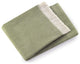 Soft Olive Green Links Pattern Throw Blanket