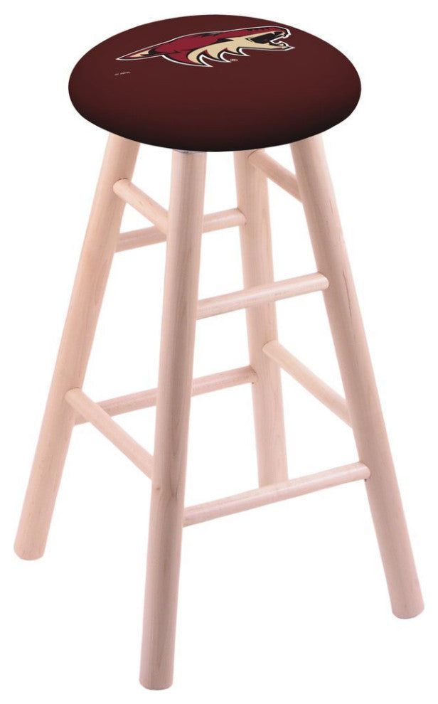 Holland RC Arizona Coyotes 24" Swivel Maple Counter Stool - Natural