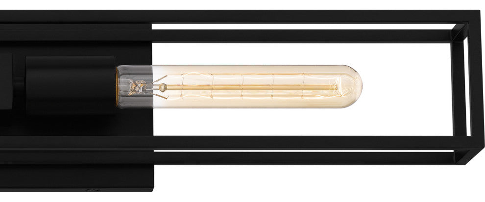 Quoizel LGN8624 Leighton 2 Light 24"W Bath Bar - Matte Black