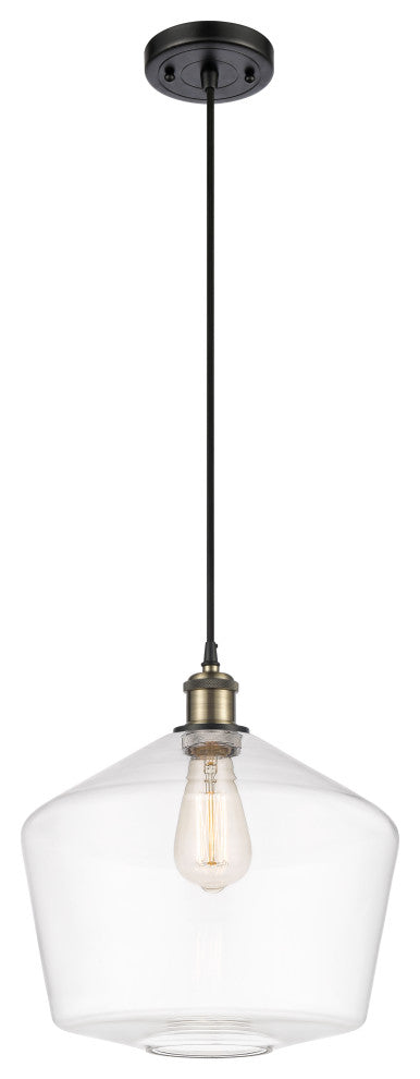 Innovations 516-1P-BAB-G652-12-LED 1-Light Mini Pendant, Black Antique Brass