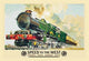 Speed to the West- Gallery Wrapped Canvas Art 28" x 42"