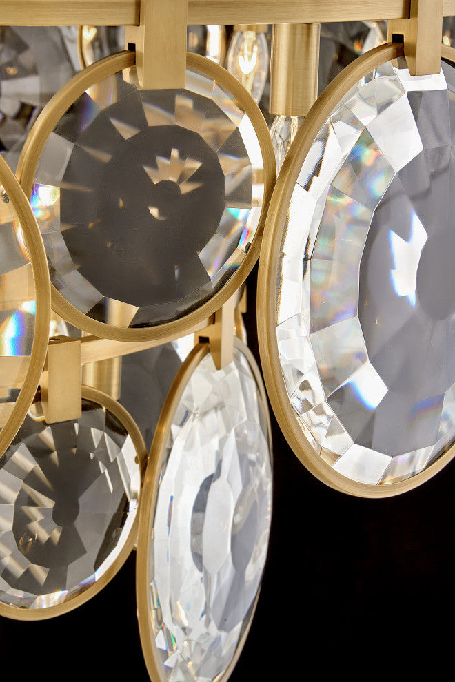 Fredrick Ramond Nala Large Multi Tier, Heritage Brass