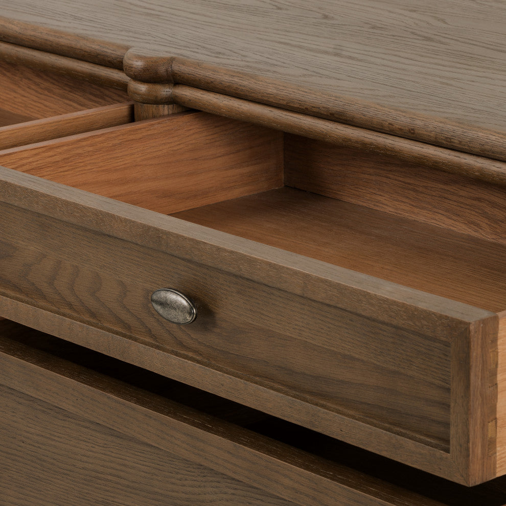 Toulouse 9 Drawer Dresser-Toasted Oak