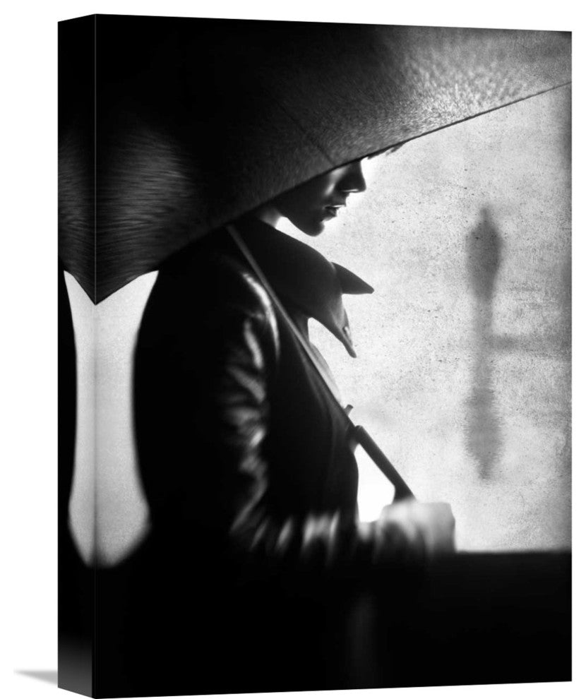 "Rain Please Tell Him" Stretched Canvas Giclee by Sebastian Kisworo, 12"x16"