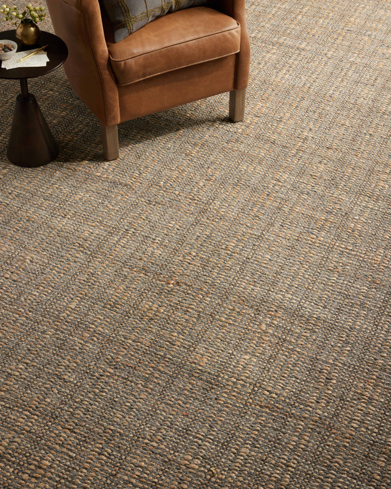 Jean Stoffer x Loloi Cornwall Charcoal / Natural 3'-6" x 5'-6" Accent Rug
