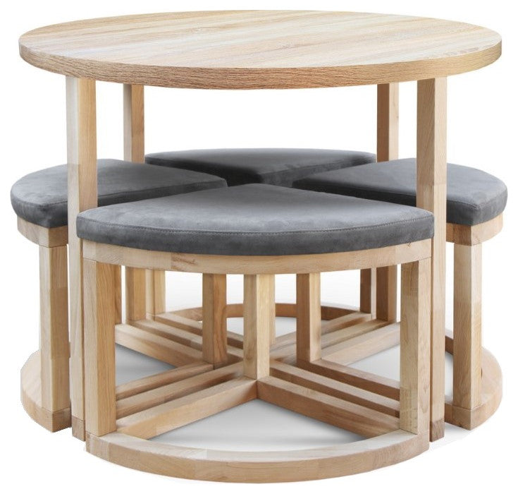 MIRA-R Wood Dining Set