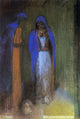 Odilon Redon Salome, 18"x27" Wall Decal