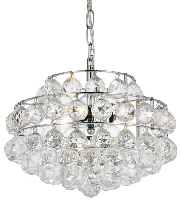 Seren 14" Pendant, Chrome