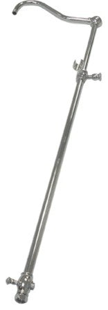 Kingston Brass 60" Add On Shower With 17" Shower Arm, Polished Chrome