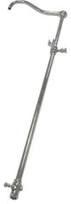 Kingston Brass 60" Add On Shower With 17" Shower Arm, Polished Chrome