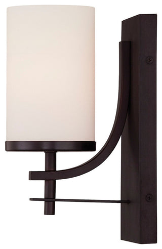 1 Light Sconce, English Bronze