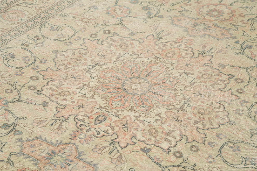 Rug N Carpet - Handmade Turkish 6' 4'' x 9' 6'' Unique Area Rug