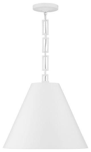 Brian Patrick Flynn - Alston 3 Light Matte White/Antique Gold Chandelier
