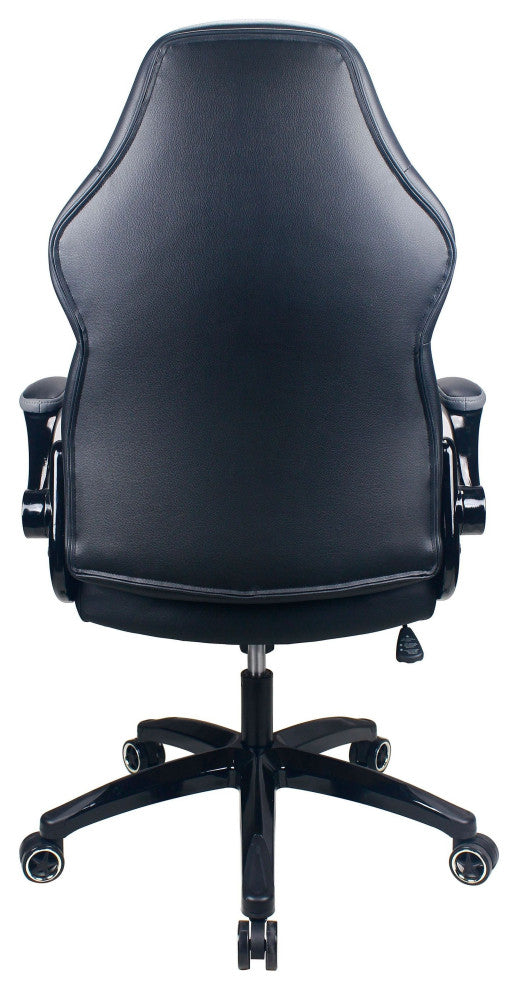 Playr Faux Leather Ergonomic Gaming Chair, Raynor Gaming, Gray