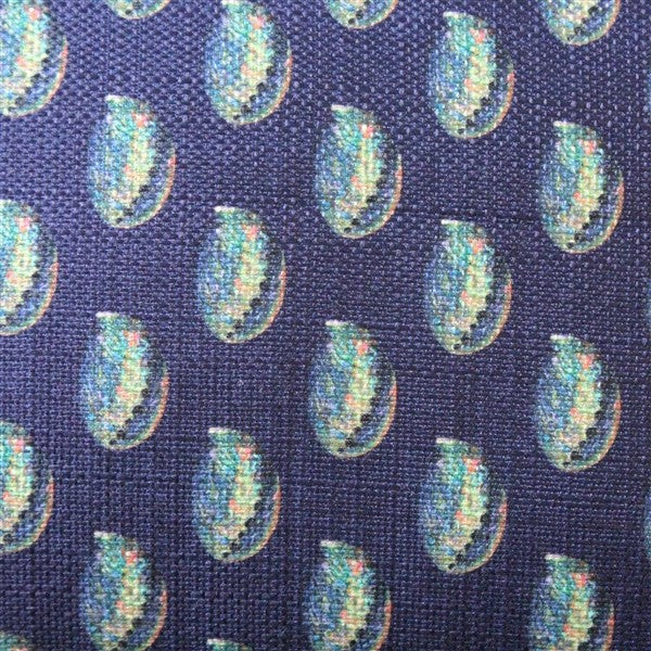 Tracy Upton Shoal Cape Abalone Tiny Scale Print Throw Pillow, 12"x20"