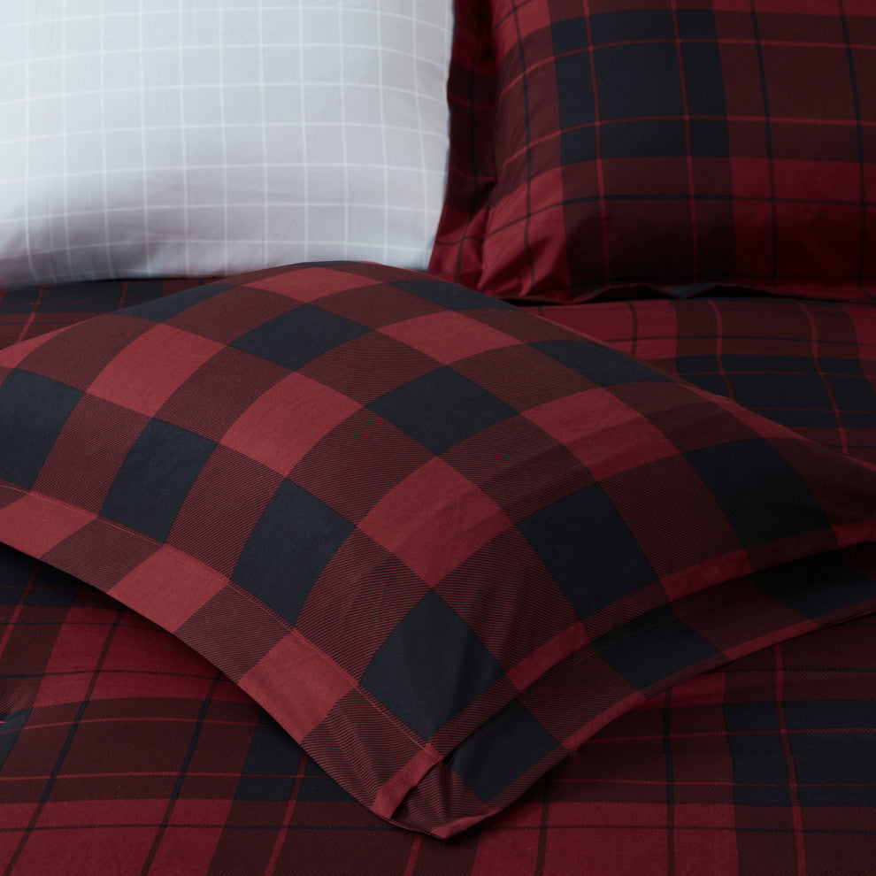 Madison Park Essentials 6 Piece Reversible Comforter Set Bed Sheets, Twin