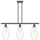 Innovations 516-3I-BK-G652-7-LED 3-Light Island Light, Matte Black