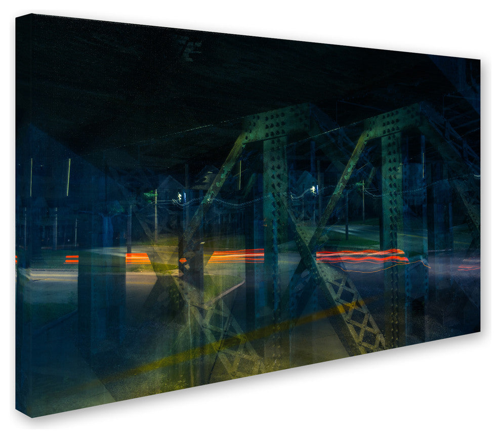 Jason Shaffer ''Vampire Bridge'' Canvas Art, 47x30