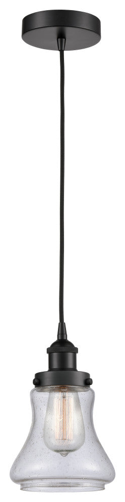 Innovations 616-1PH-BK-G194-LED 1-Light Mini Pendant, Matte Black