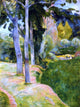 Paul Gauguin The Large Trees Wall Decal