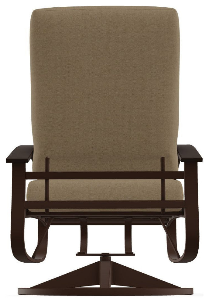 Belle Isle Cushion Outdoor Swivel Rocker, Wren/Kona