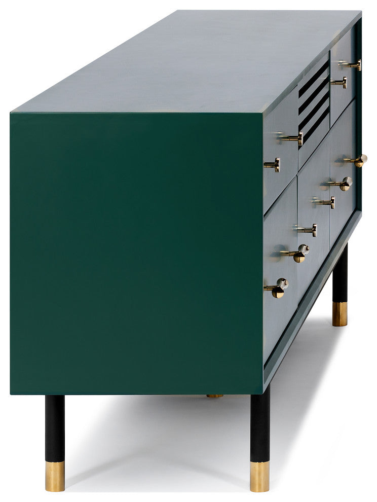 Lala Low TV Stand, Green