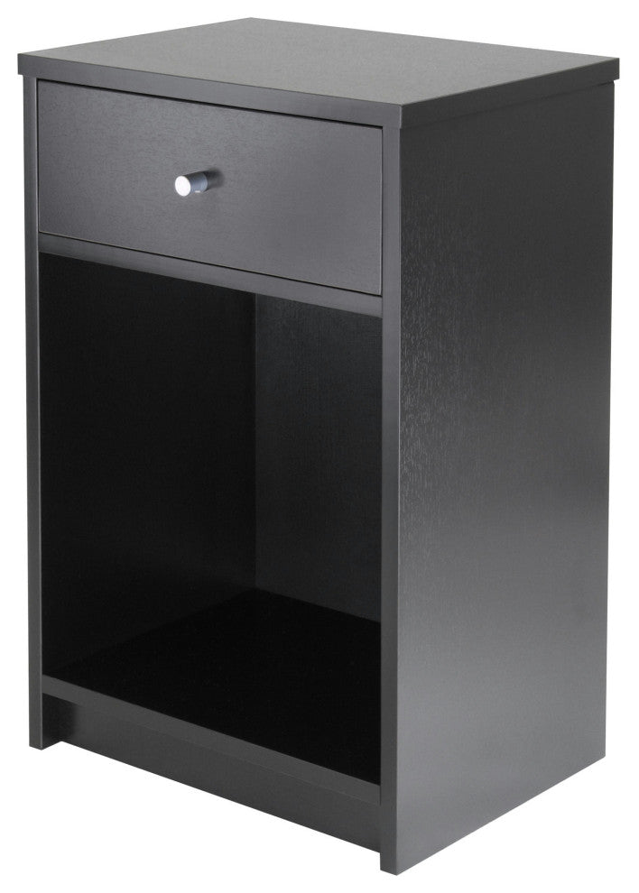 Squamish Accent Table, Nightstand, Black