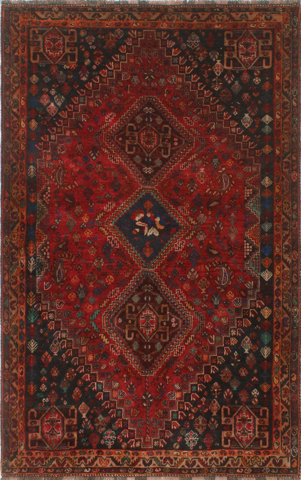 Semi-Antique Milexa Red Rug