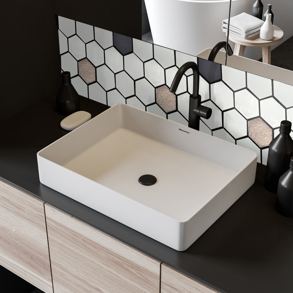 Lugo 12.1x10.43, White Lava Stone Mosaic Floor & Wall Tile, 7.83ft/case, Sample