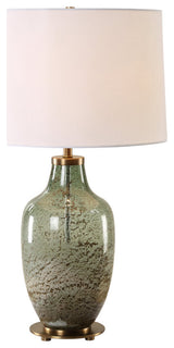 Uttermost Chianti Olive Glass Table Lamp