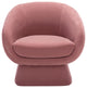 Safavieh Couture Kiana Modern Accent Chair, Dusty Rose