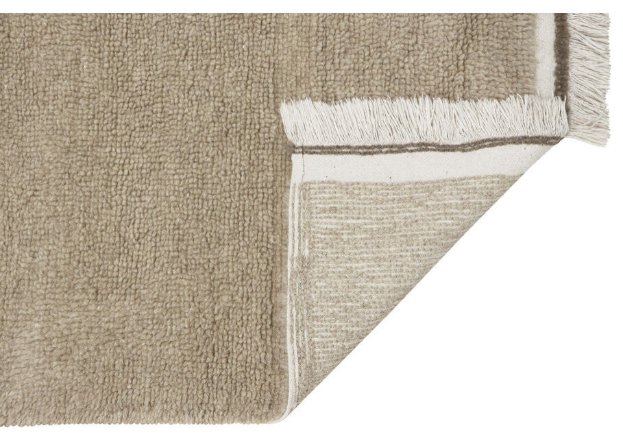 Lorena Canals Sheep of the World Woolable Area Rug Steppe | Sheep Beige