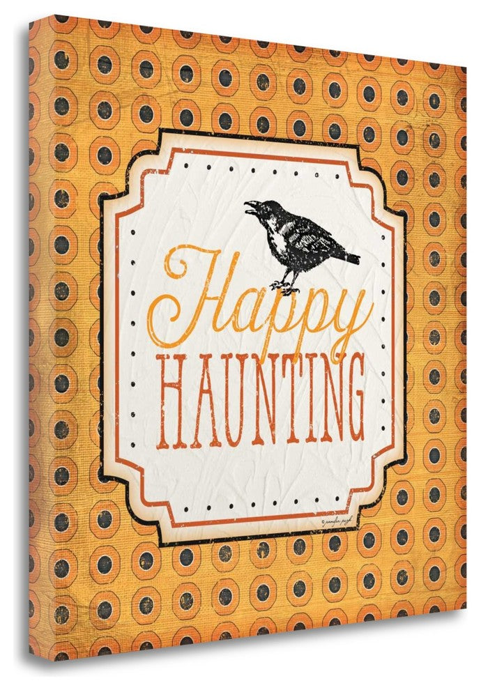 "Halloween - Haunting" By Jennifer Pugh, Giclee Print on Gallery Wrap Canvas