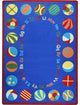 Kid Essentials Rug, Bouncy Balls, 7'8"x10'9"