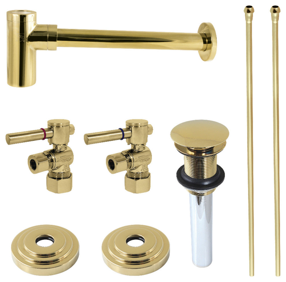 CC53302DLTRMK2 Plumbing Sink Trim Kit with Bottle Trap and Overflow Drain