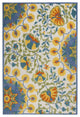 6 x 9' Multi Medallion Indoor Outdoor Area Rug