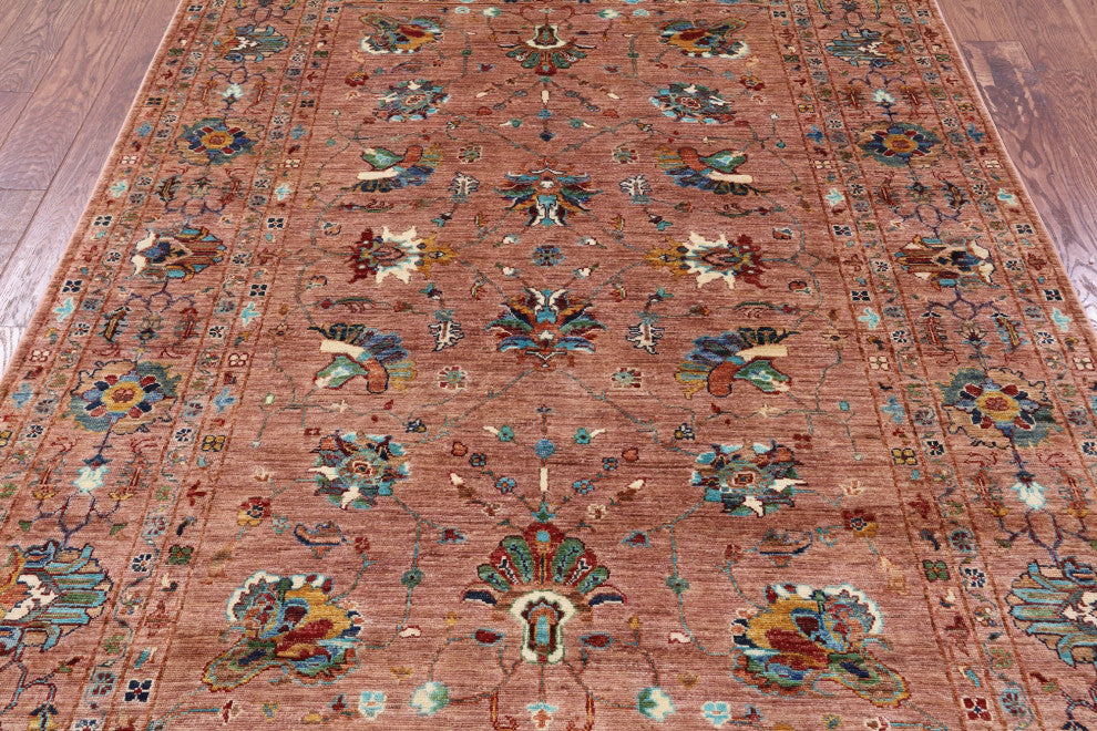 Persian Tabriz Handmade Wool Rug 5' 7" X 7' 9" - Q12364