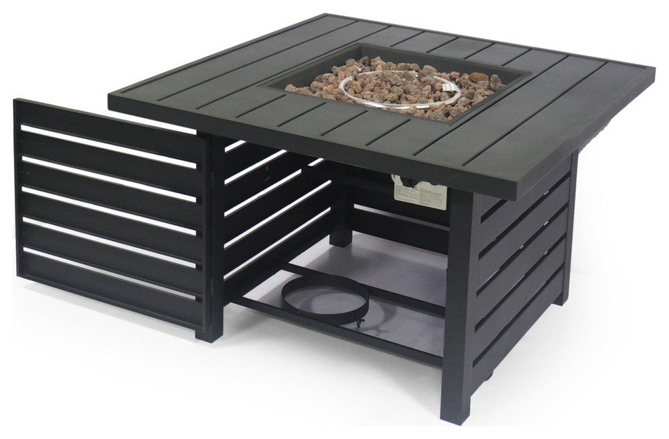 Moira Square Iron Fire Pit