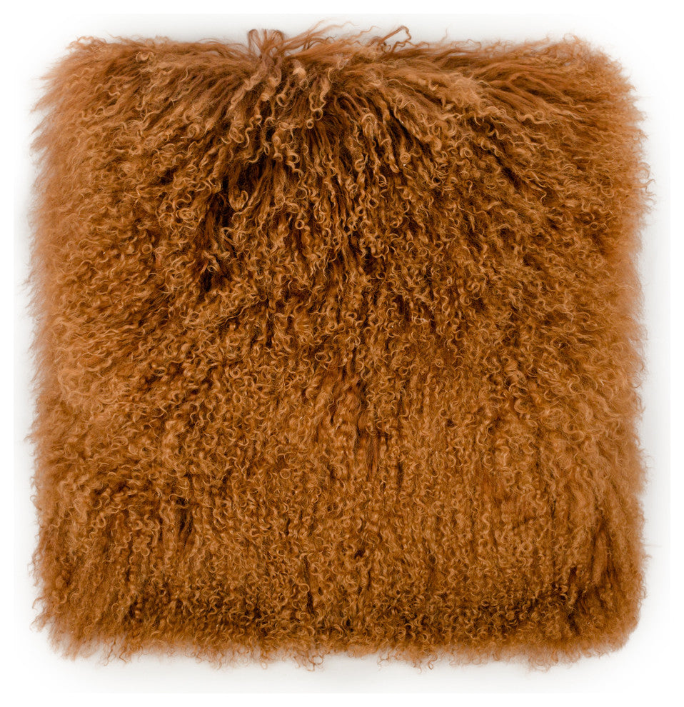 Tibetan Sheep Copper Pillow