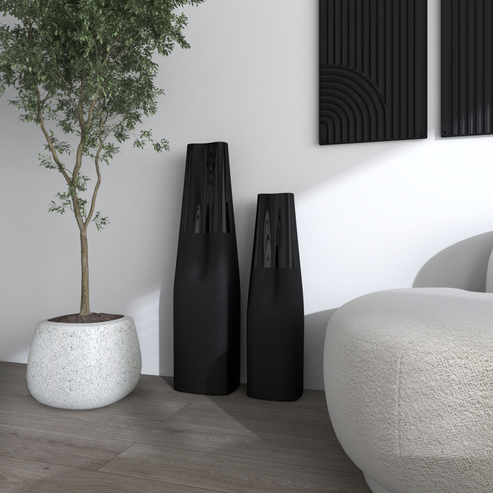 Ragnor Ceramic Floor Vase, Small