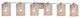 ERA 6-Light Bath Bar