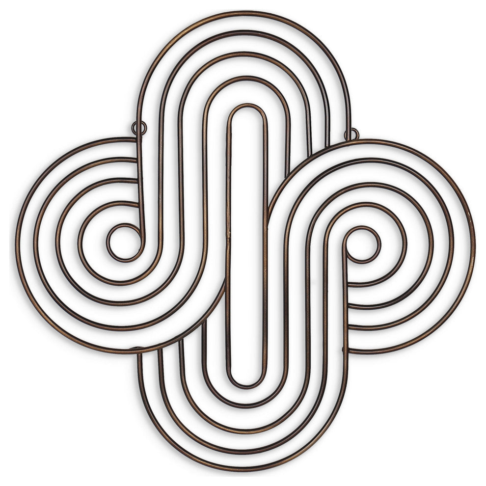 Anissa Bronze Metal Wall Decor