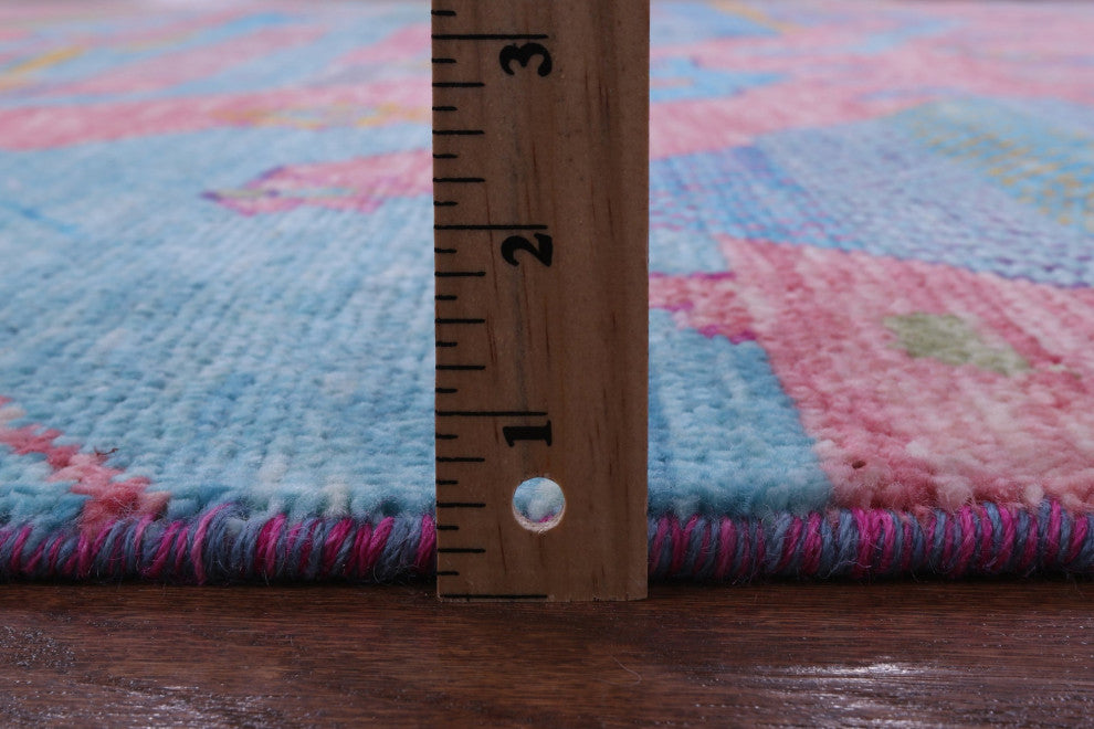 8' 1" X 10' 0" Moroccan Handmade Wool Rug - Q15411