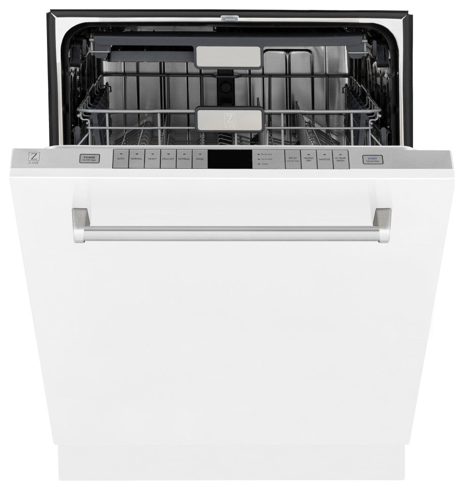 ZLINE 24" Tall Tub Dishwasher, White Matte DWMT-WM-24