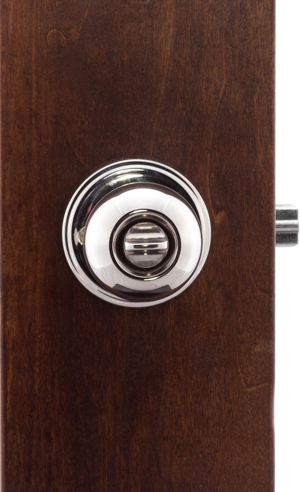 Privacy Knob, Polished Stainless